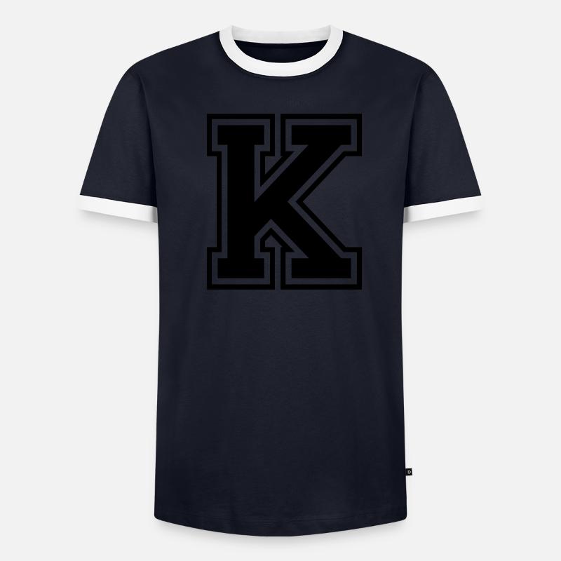 k T-shirt contrasté Homme