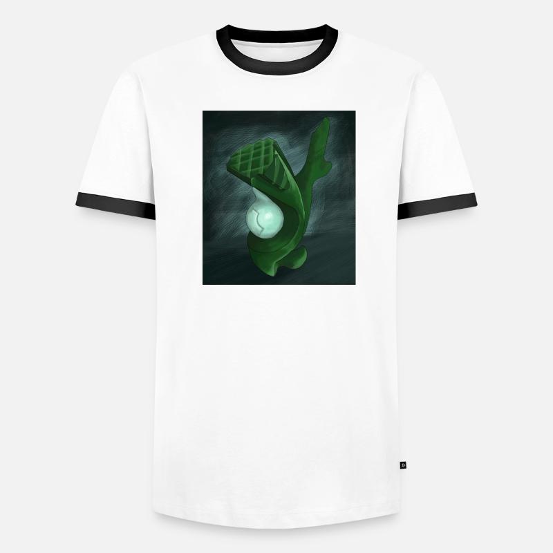 Abstract sculpture Men's Ringer Shirt
