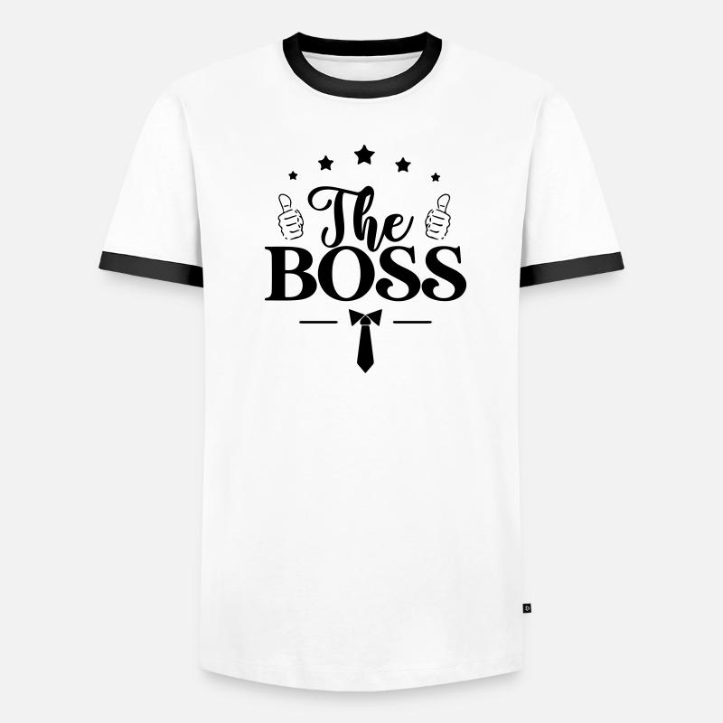 Le patron T-shirt contrasté Homme