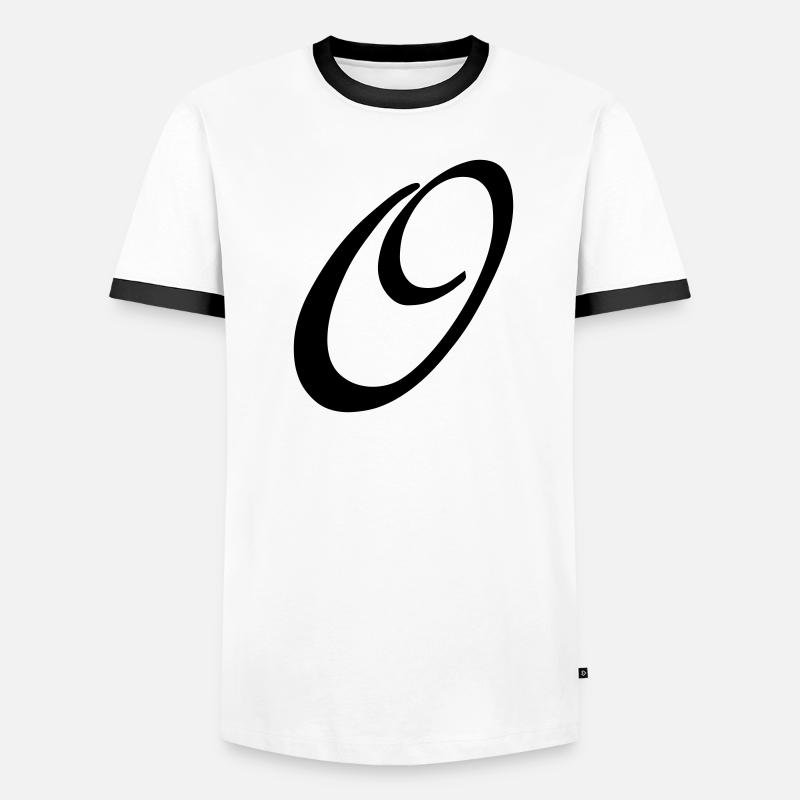 O Männer Kontrast-T-Shirt