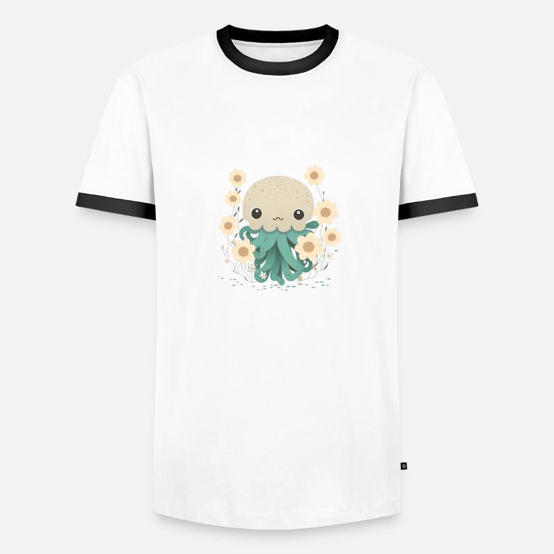 Affectionate Tentacles 4 Men's Ringer Shirt