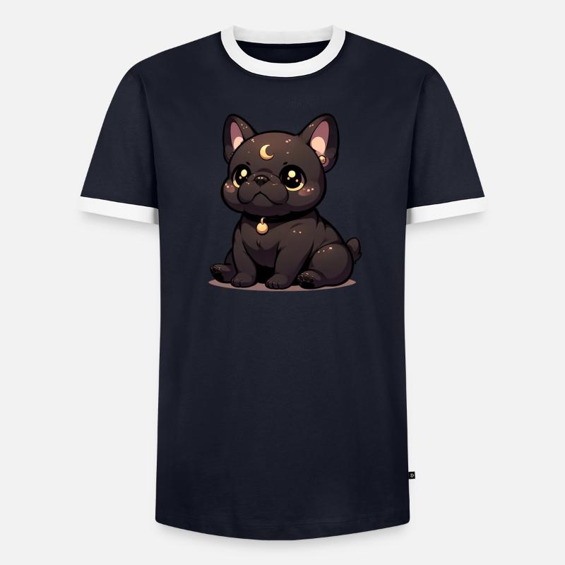 Sternennacht Bully Männer Kontrast-T-Shirt
