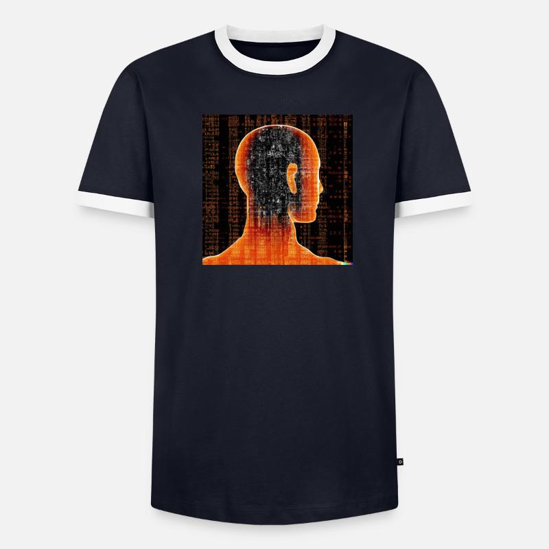 Intelligence artificielle T-shirt contrasté Homme