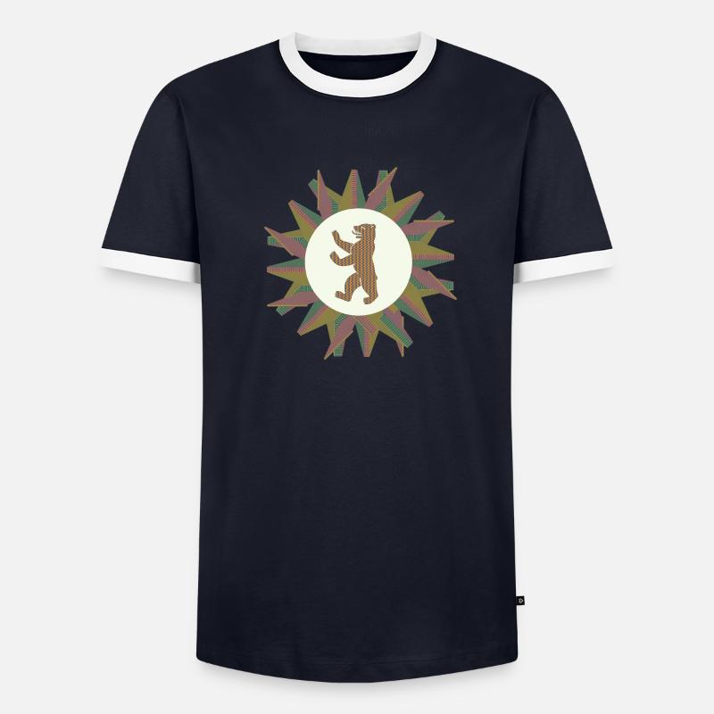 Fierté de Berlin T-shirt contrasté Homme