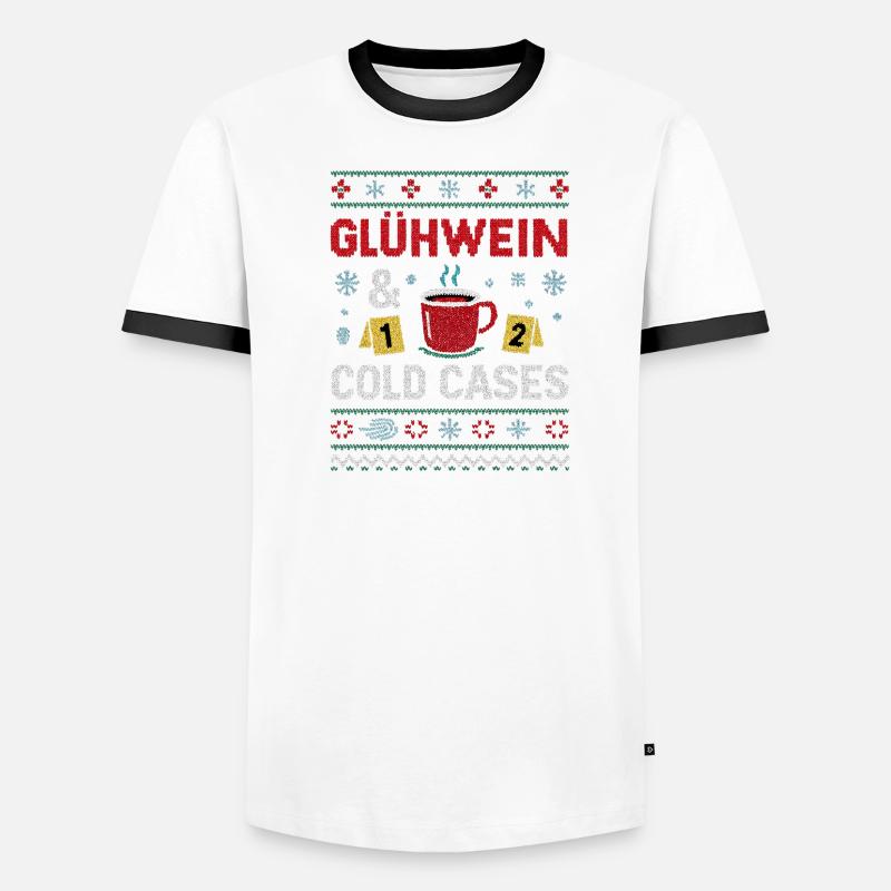Mulled Wine & Cold Cases Men's Ringer Shirt