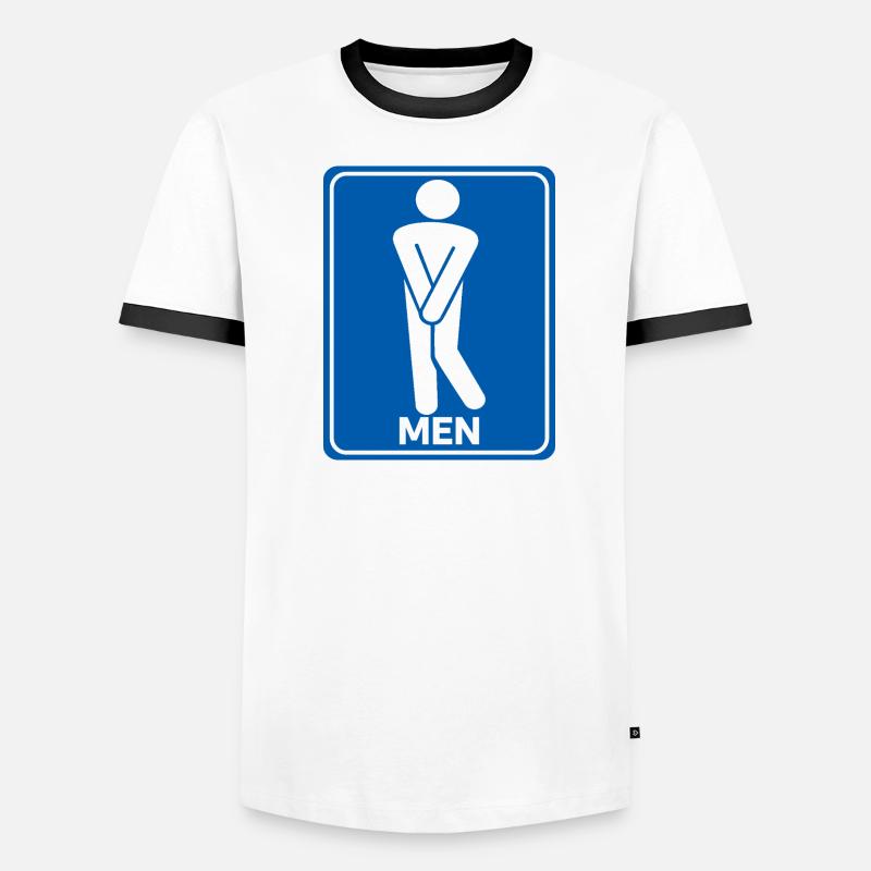 MEN T-shirt contrasté Homme