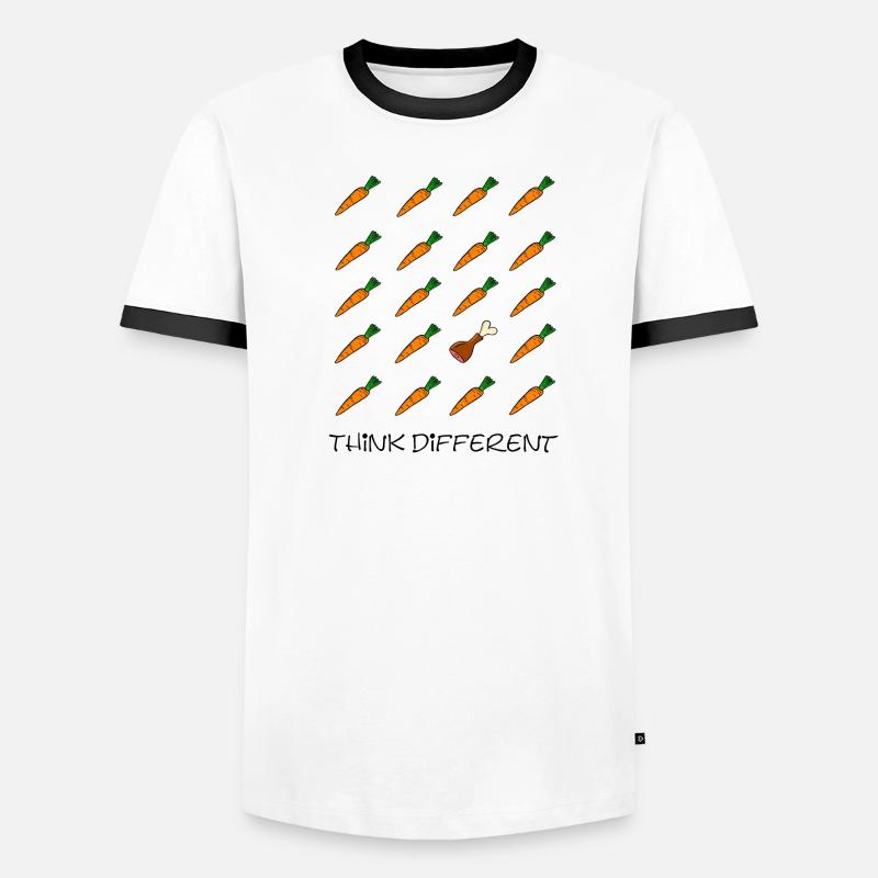 Penser différemment T-shirt contrasté Homme