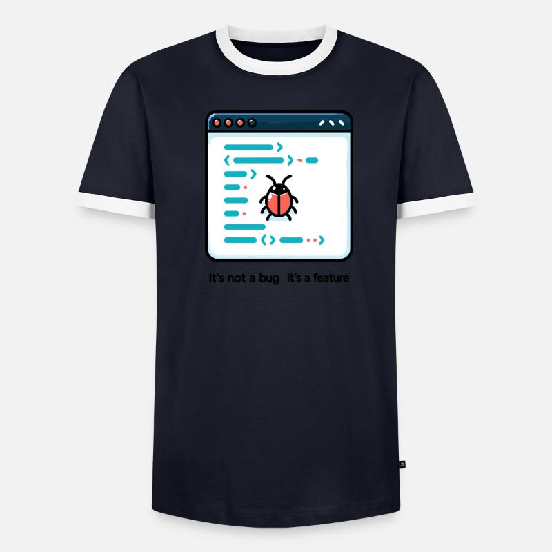 Ce n’est pas un bug, c’est une fonctionnalité T-shirt contrasté Homme