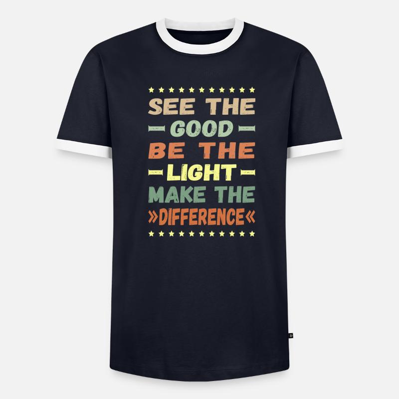 Make the difference - Men's Ringer Shirt - undefined