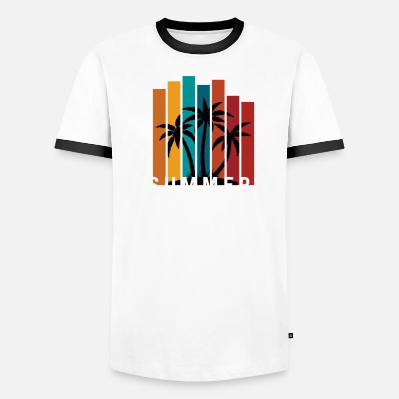 Summer Vibes Men's Ringer Shirt