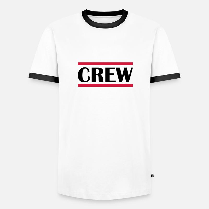 équipage T-shirt contrasté Homme
