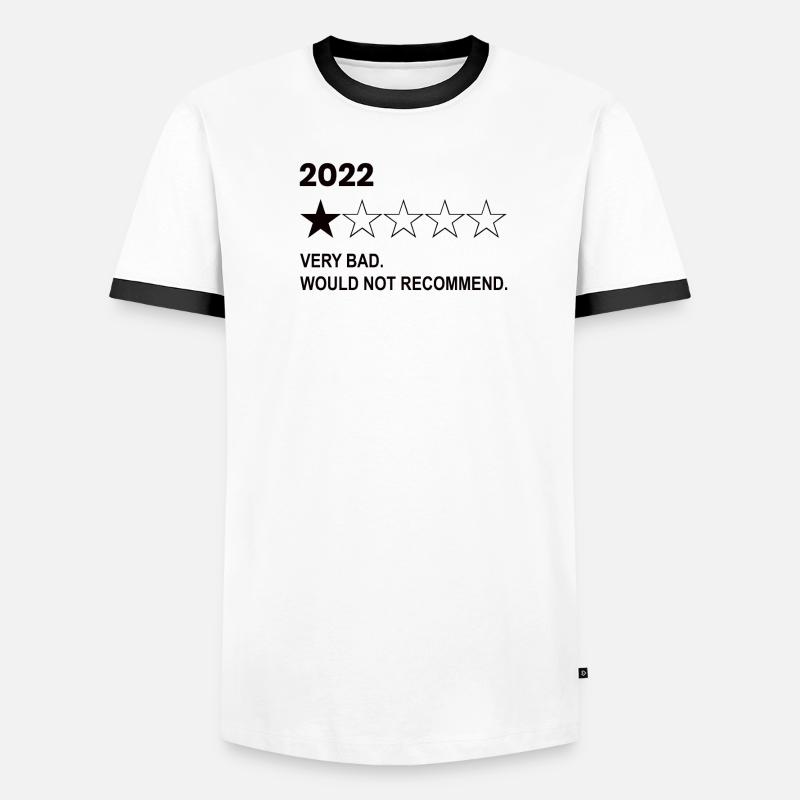 Bilan 2022 T-shirt contrasté Homme