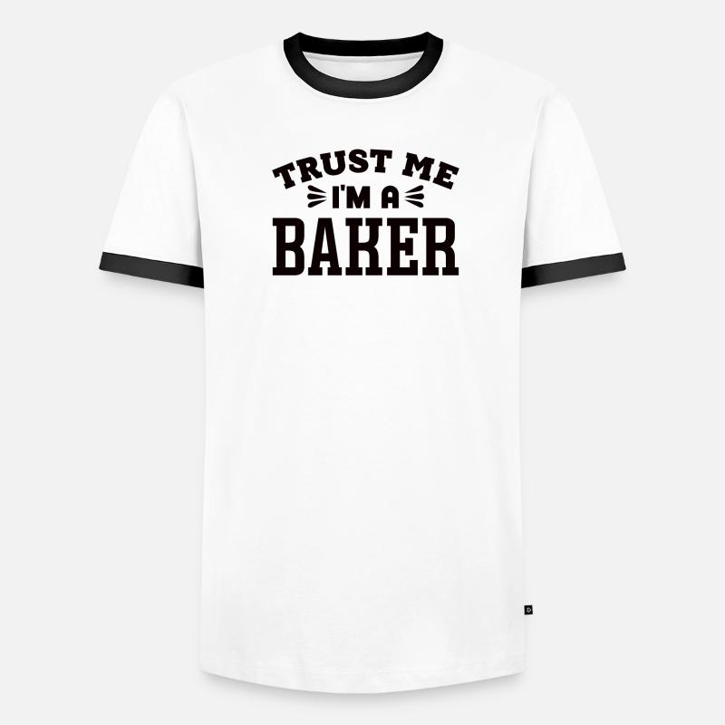 Baker the original Funny bakery Men's Ringer Shirt