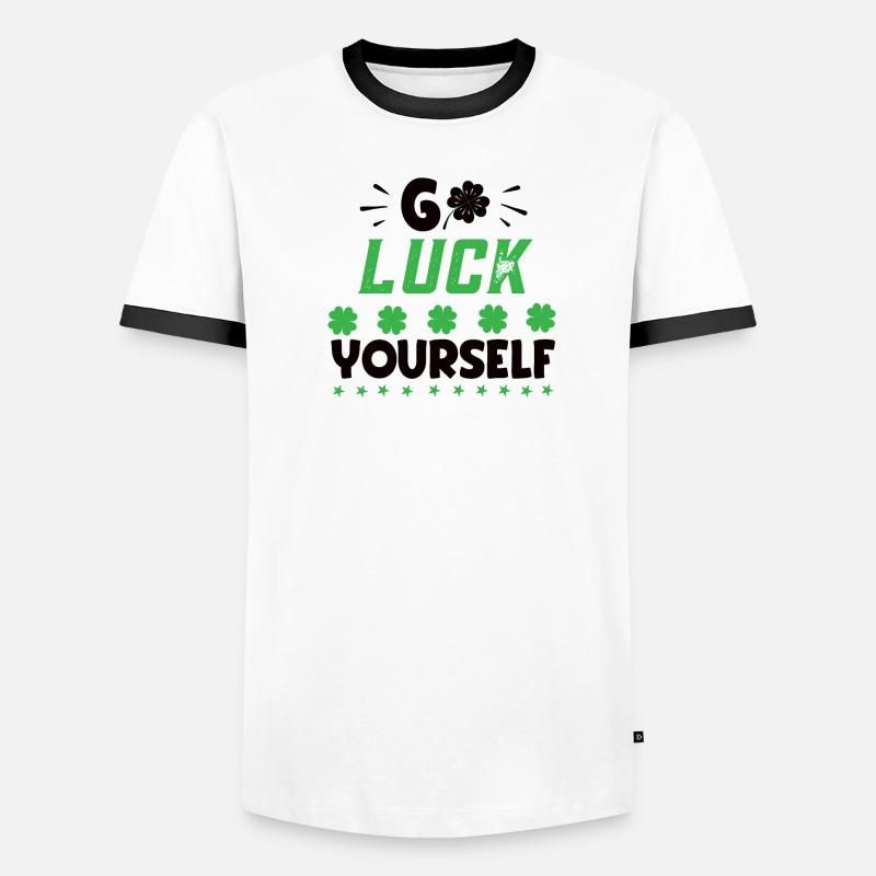Fête de la Saint-Patrick T-shirt contrasté Homme