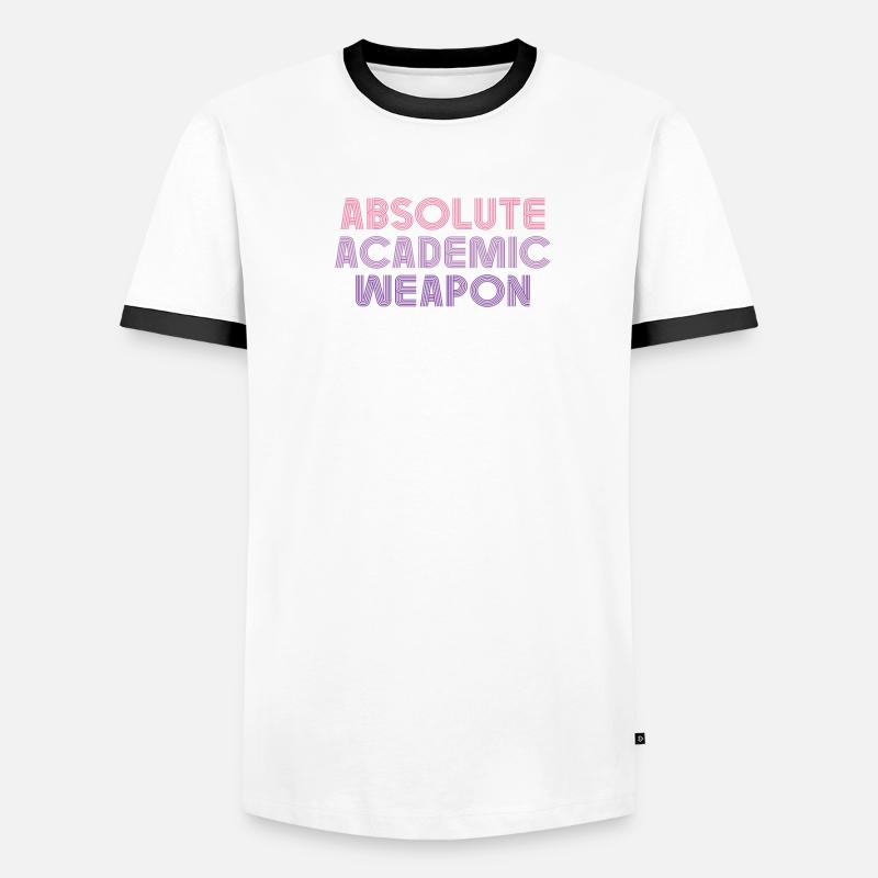 Students Absolute Academic Weapon Men's Ringer Shirt