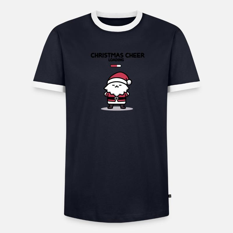 Christmas Cheer Loading - Men's Ringer Shirt - undefined