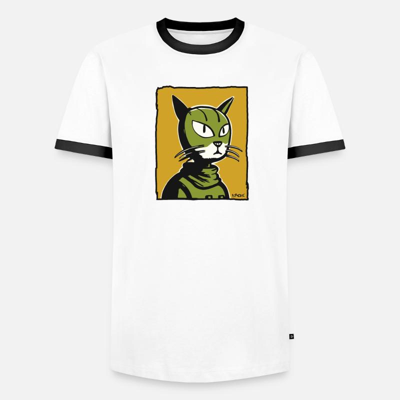 Un chat unique pour vous T-shirt contrasté Homme