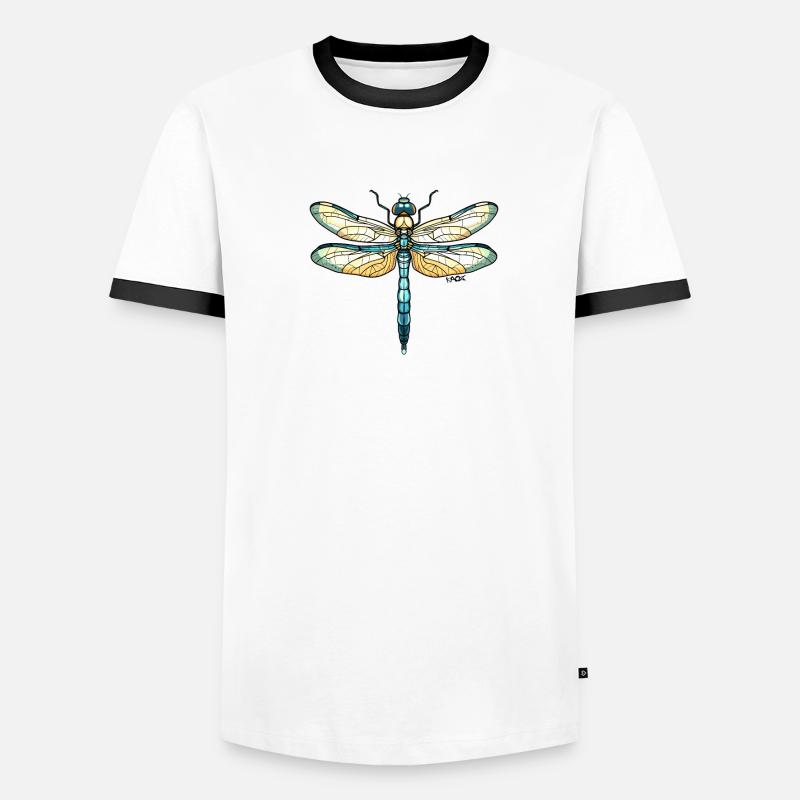 Libellule T-shirt contrasté Homme
