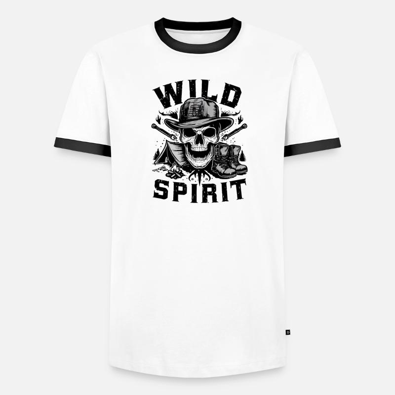 SAUVAGE T-shirt contrasté Homme