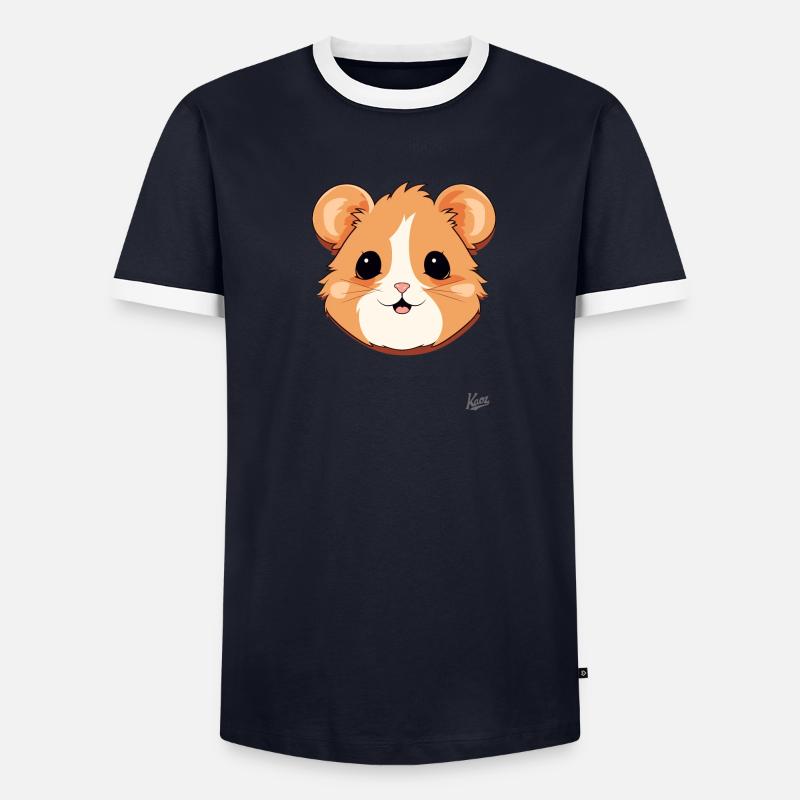 Cute hamster Men's Ringer Shirt