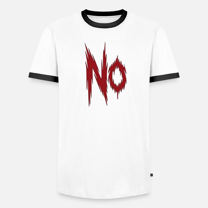 REFUSER T-shirt contrasté Homme