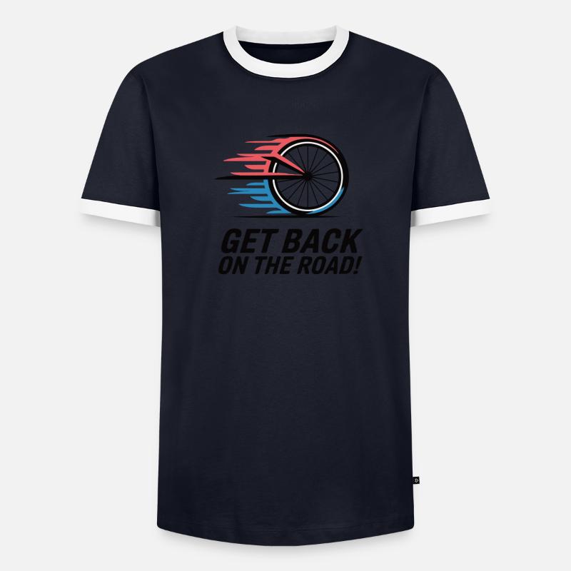 BICYCLE WHEELS Men's Ringer Shirt