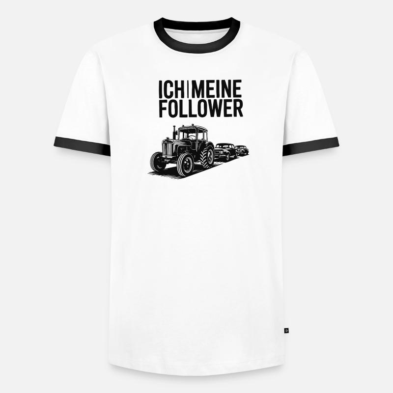 Moi et mes abonnés – Édition Traktor T-shirt contrasté Homme
