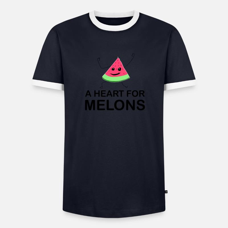 Melon Melon Pastèque T-shirt contrasté Homme