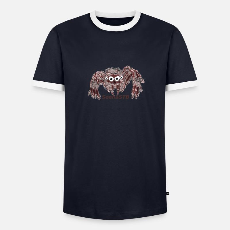 Araignée T-shirt contrasté Homme