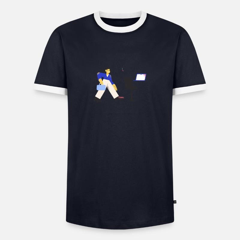 Pablo - Bureau T-shirt contrasté Homme