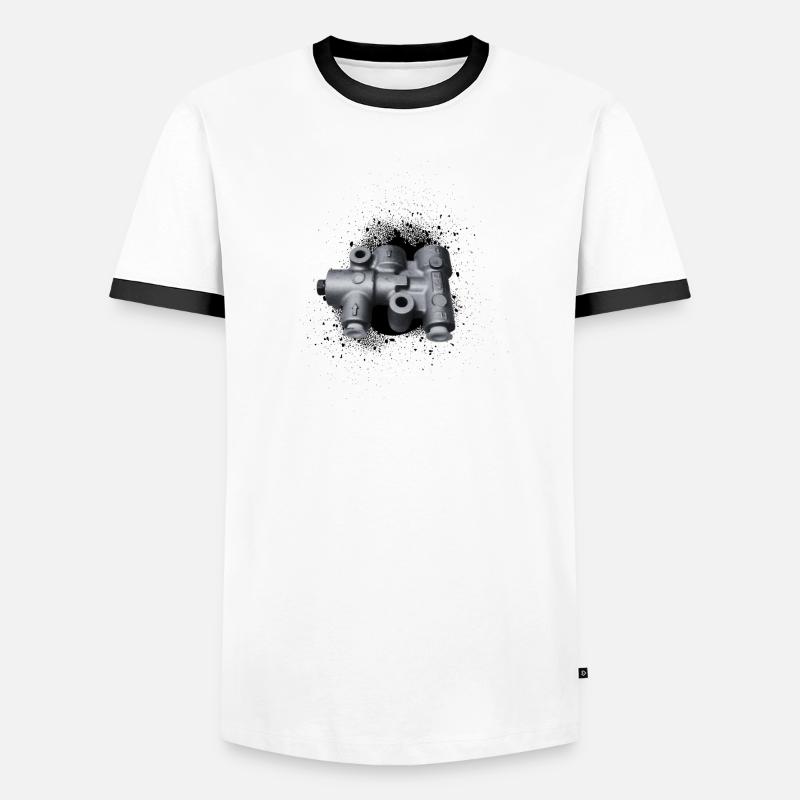 Régulateurs de force de freinage: équilibre et sécurité T-shirt contrasté Homme