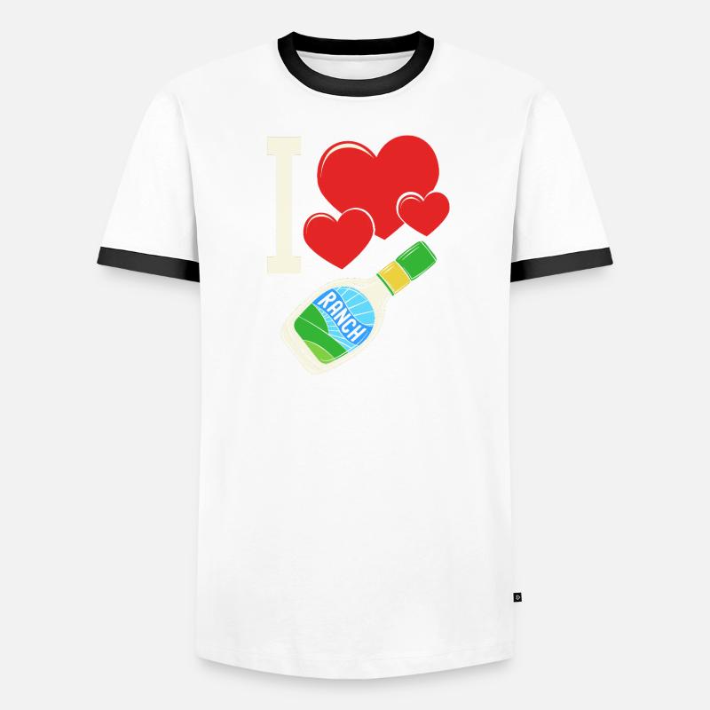 Dressing Männer Kontrast-T-Shirt