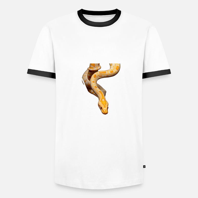 Propriétaire de serpent Python birman - T-shirt contrasté Homme - undefined
