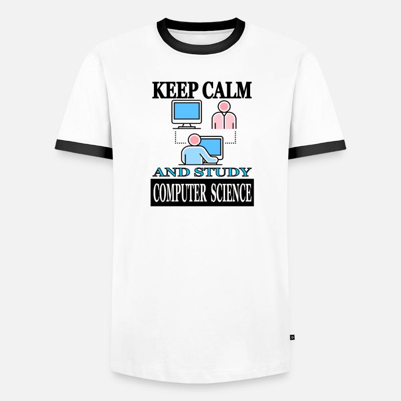 Computer Science Student Study Computational Linguistics Men's Ringer Shirt
