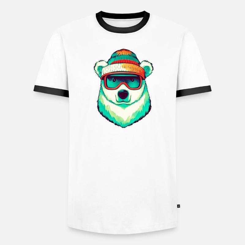 Polar bear Men's Ringer Shirt