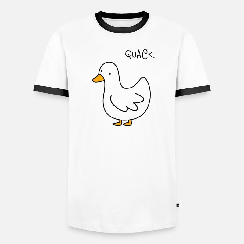 Gans Männer Kontrast-T-Shirt