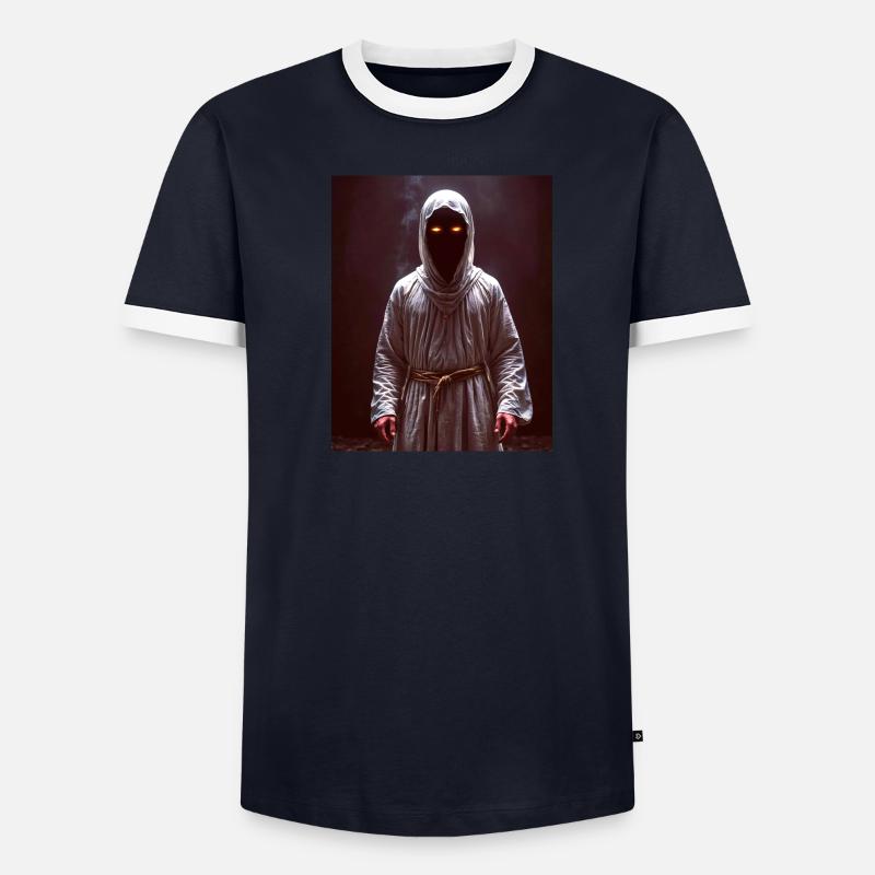 Noppera-bō Geist, der regungslos dasteht, - Männer Kontrast-T-Shirt - undefined