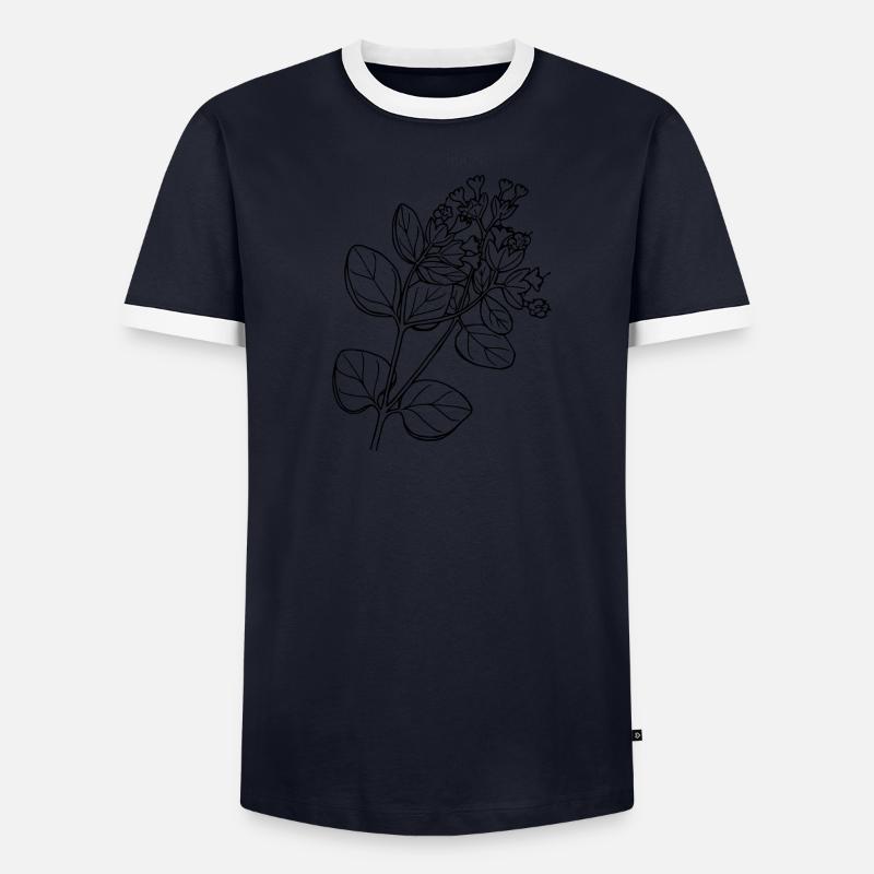 Macfarlane clock T-shirt contrasté Homme