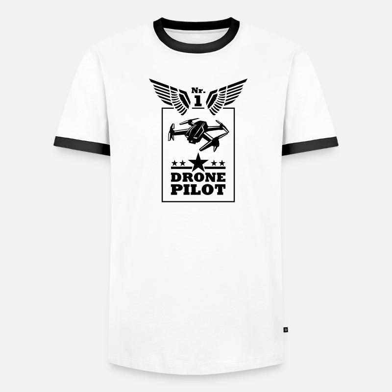 Dronen Pilot No.1 Men's Ringer Shirt