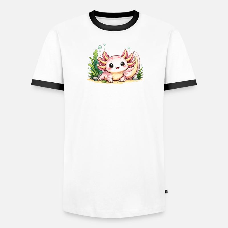 Petite créature T-shirt contrasté Homme