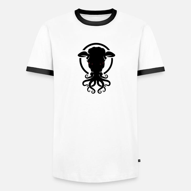 Moothulhu Männer Kontrast-T-Shirt