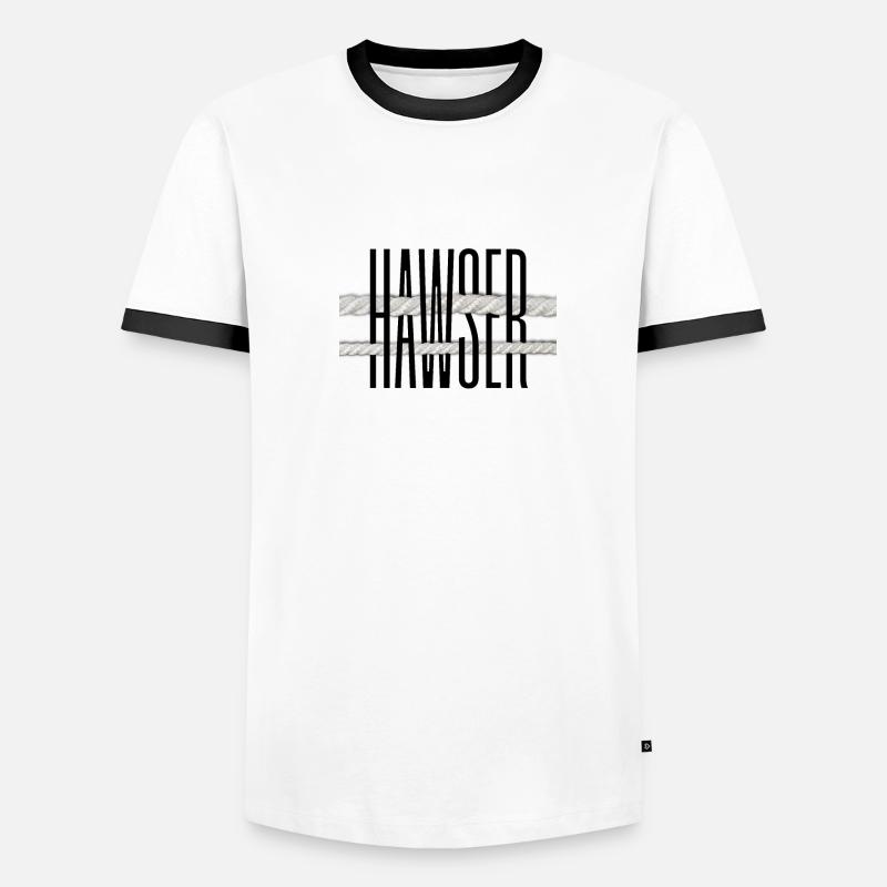 Hawser Männer Kontrast-T-Shirt