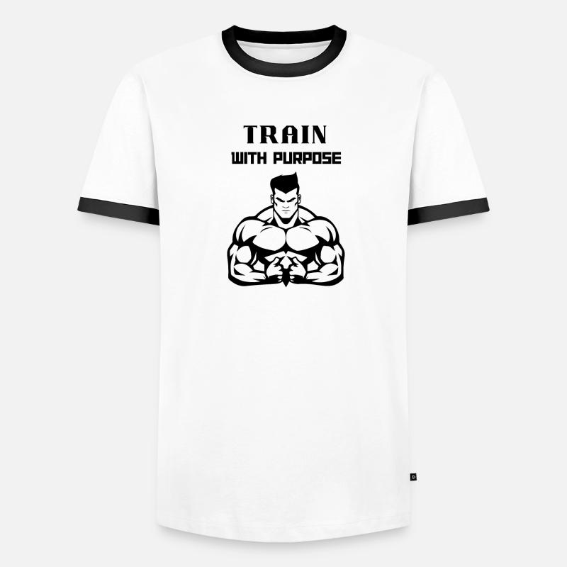 Train With Purpose Men's Ringer Shirt