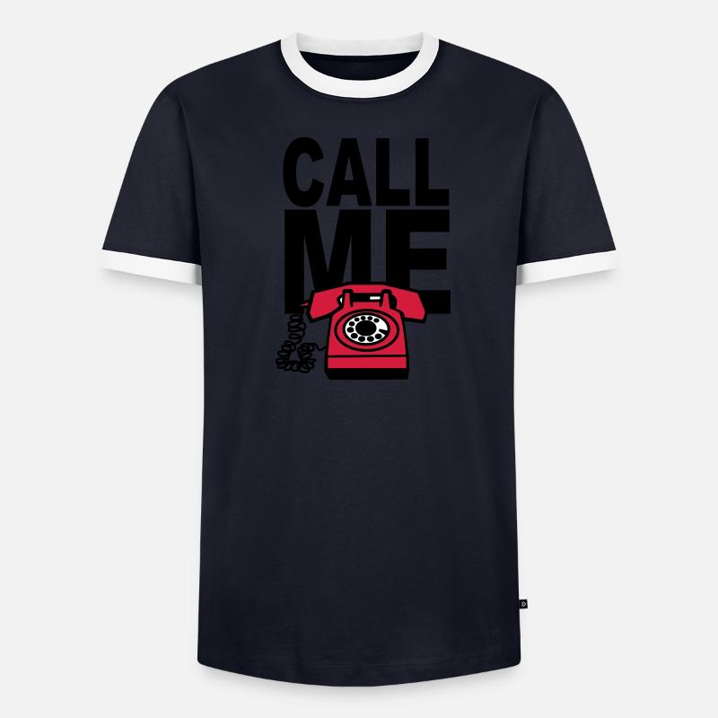 APPELLE-MOI T-shirt contrasté Homme