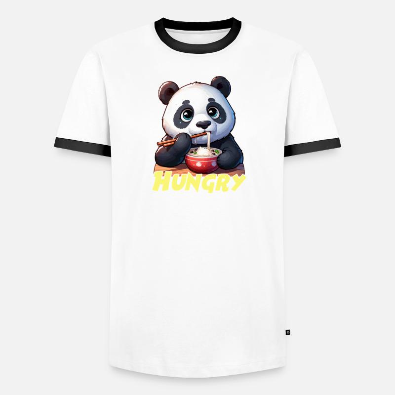 Hungry Panda Pho Plus Men's Ringer Shirt