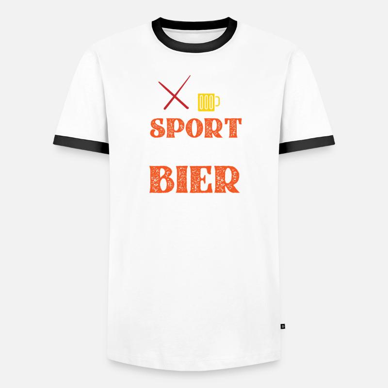 Sports? Beer does the same Men's Ringer Shirt