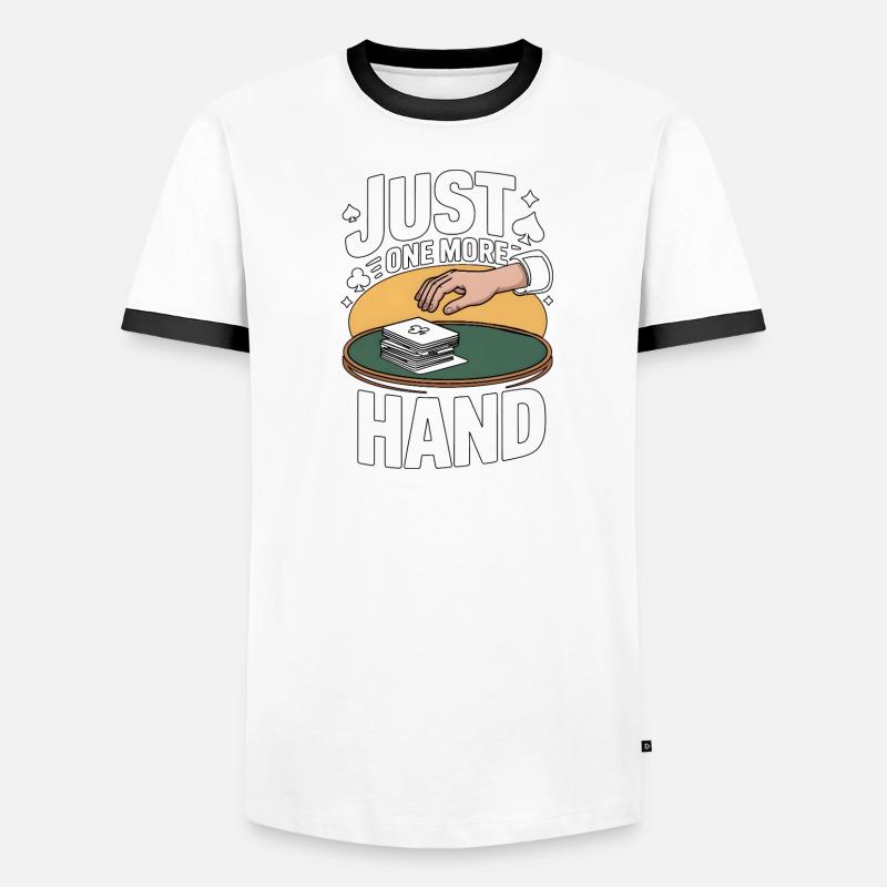 Euchre : Juste un jeu de cartes de plus T-shirt contrasté Homme