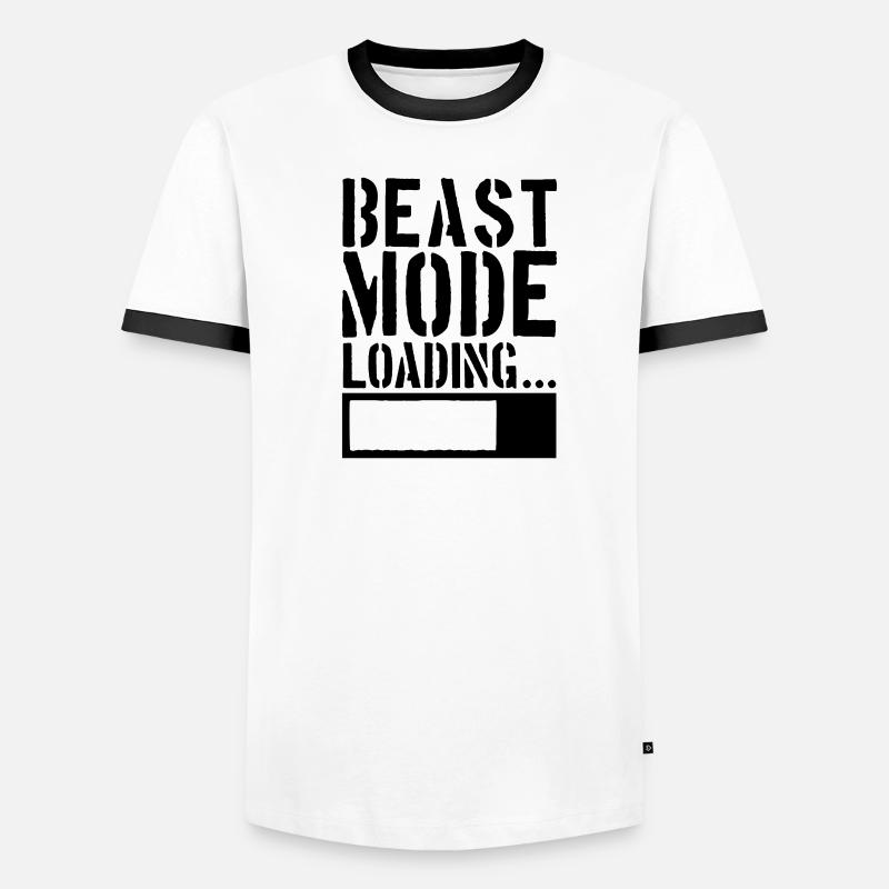Caution Beast Mode Loading T-shirt contrasté Homme