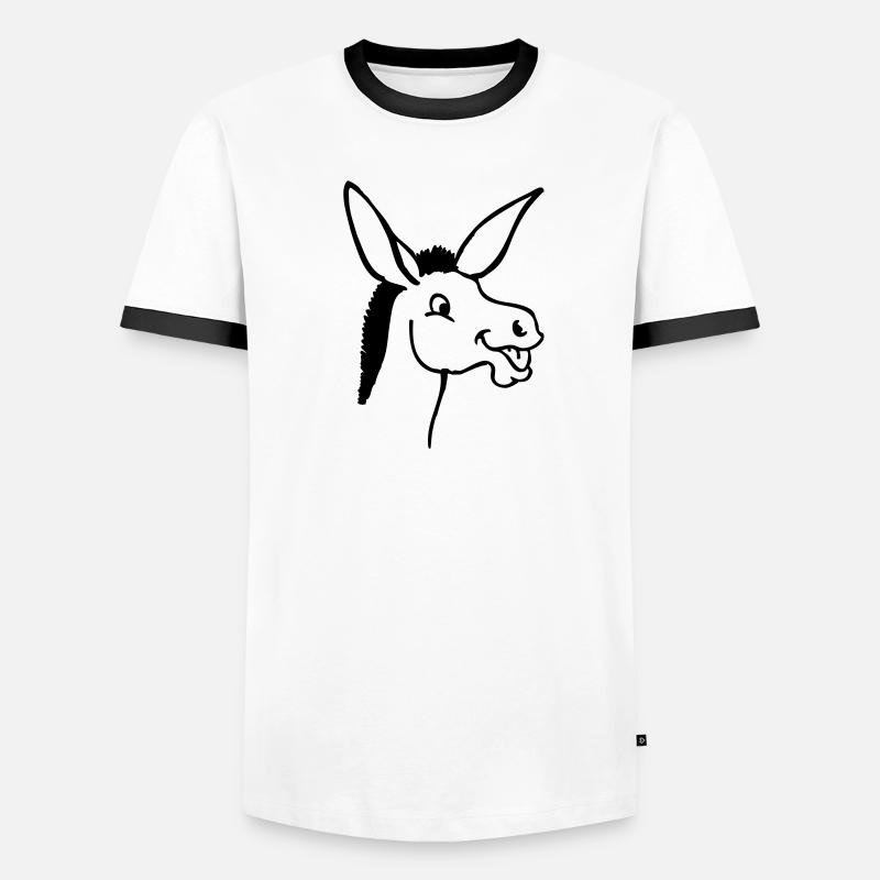 Jackass T-shirt contrasté Homme