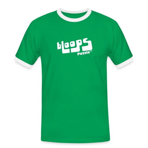 Women’s Organic Tank Top bLoops Puzzle™ - Mannen contrastshirt